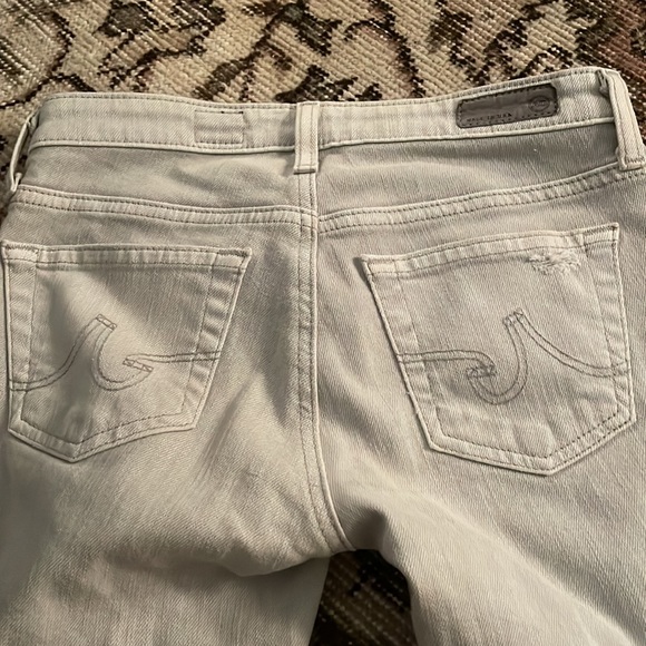 Light gray size 25R super skinny ankle jeans by Adriano Goldschmied - Picture 6 of 7